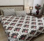 Beautiful Printed Bed Sheet With 2 Pillow Covers