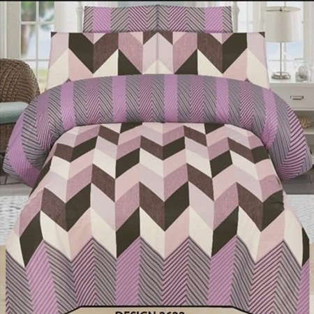 Beautiful Printed Bed Sheet With 2 Pillow Covers