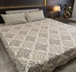 Beautiful Printed Bed Sheet With 2 Pillow Covers