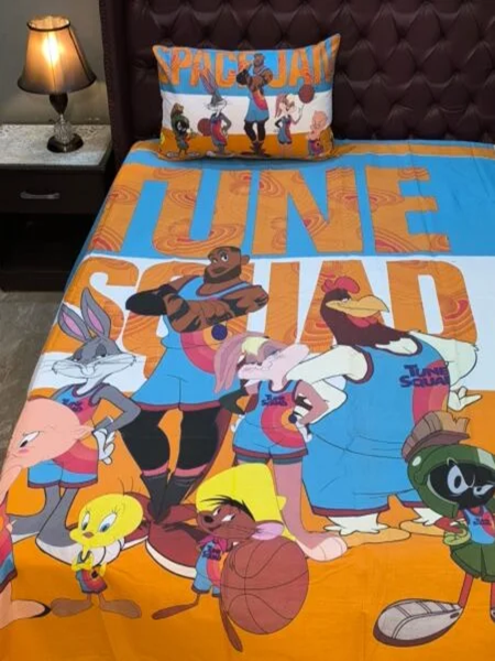 Bugs Bunny Character Kids Bed Sheet
