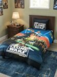 Clone Wars Character Kids Bed Sheet