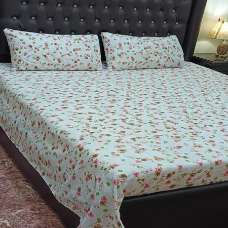 Cotton Printed Bed Sheet GN Design