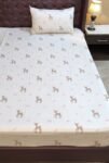 Deer Character Kids Bed Sheet