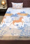 Deer Character Kids Bed Sheet
