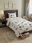 Dog Character Kids Bed Sheet