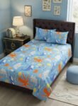 Fish Character Kids Bed Sheet
