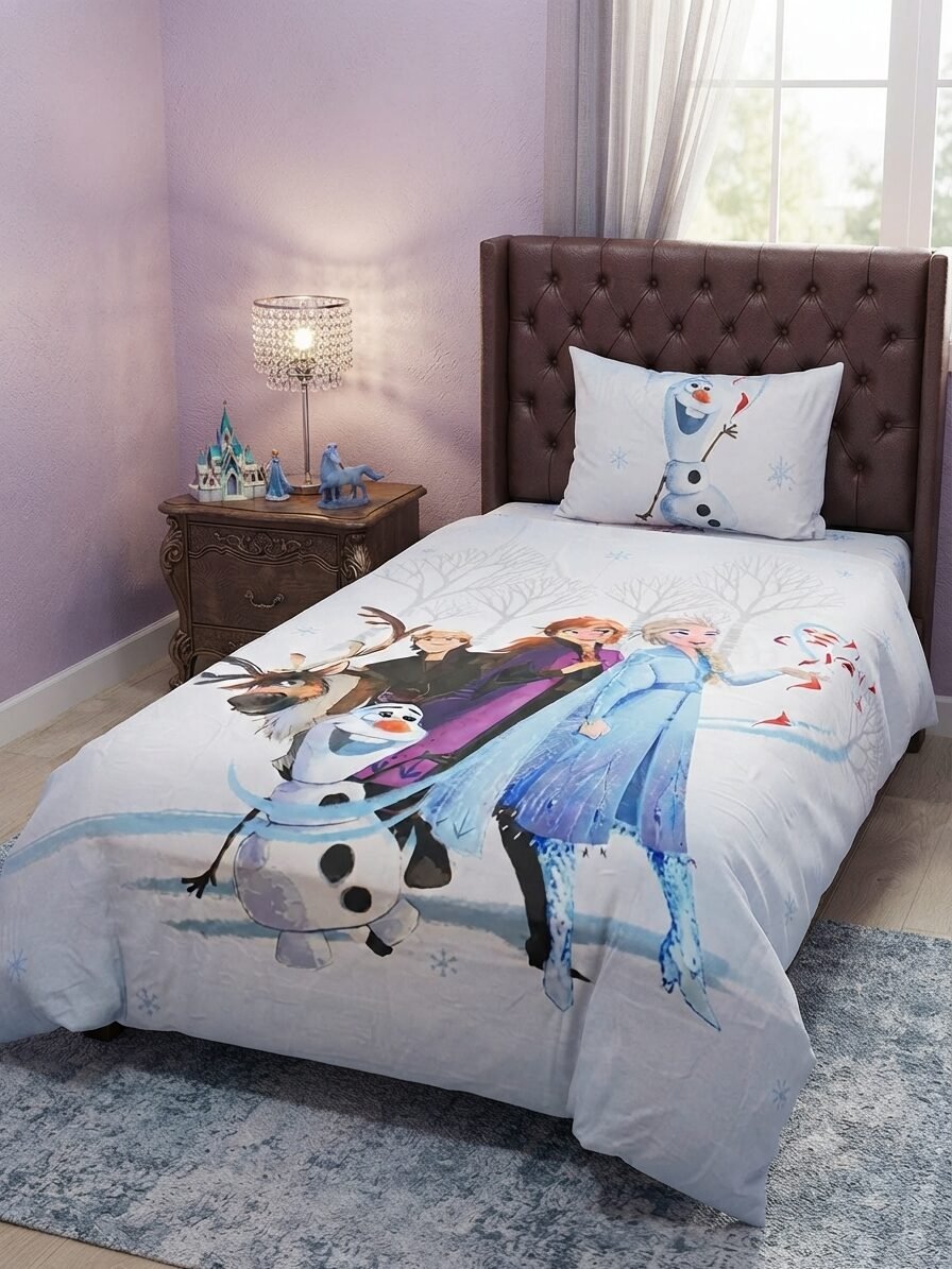 Frozen Ice Palace Dreams Bed Sheet Frozen Ice Palace Dreams Bed Sheet