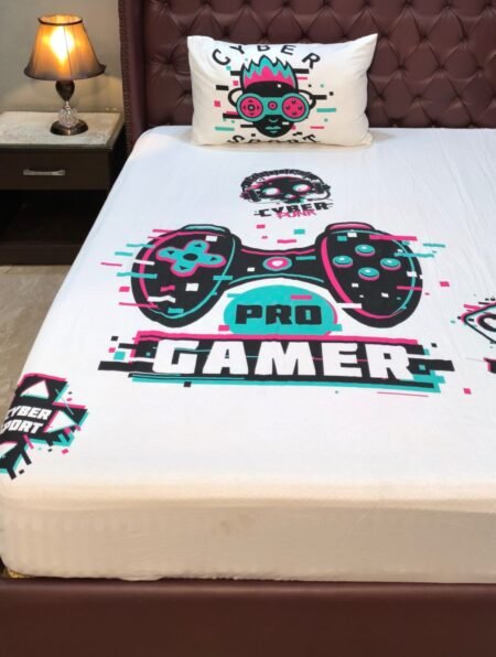 Gamer Kids Bed Sheet