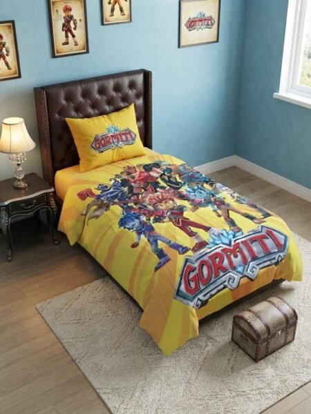 Gormiti Character Kids Bed Sheet