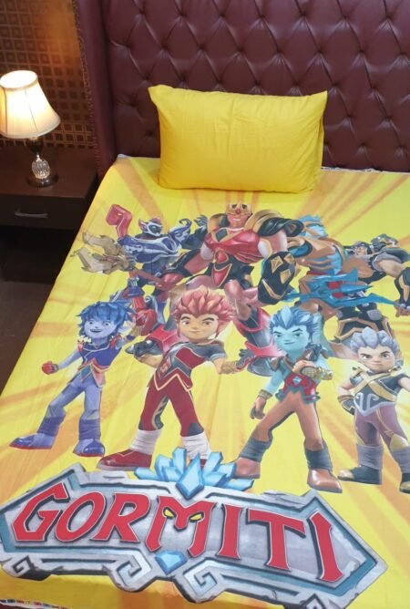 Gormiti Character Kids Bed Sheet