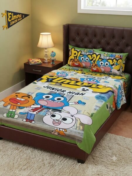 Junior High Character Kids Bed Sheet