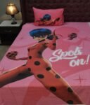 Ladybug Character Kids Bed Sheet