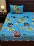 Map  Kids Bed Sheet