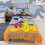 Mickey Mouse Kids Bed Sheet