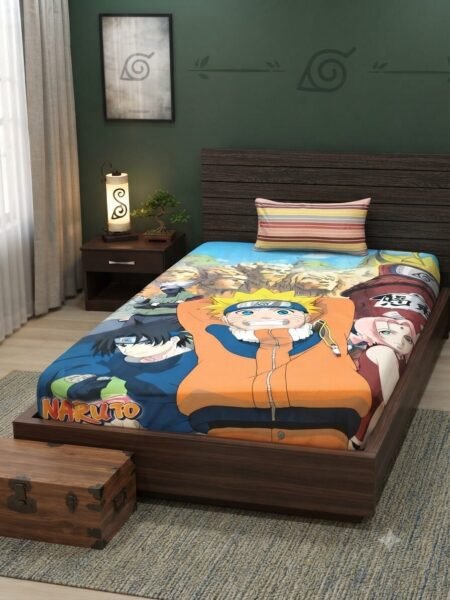 Naruto Character Kids Bed Sheet