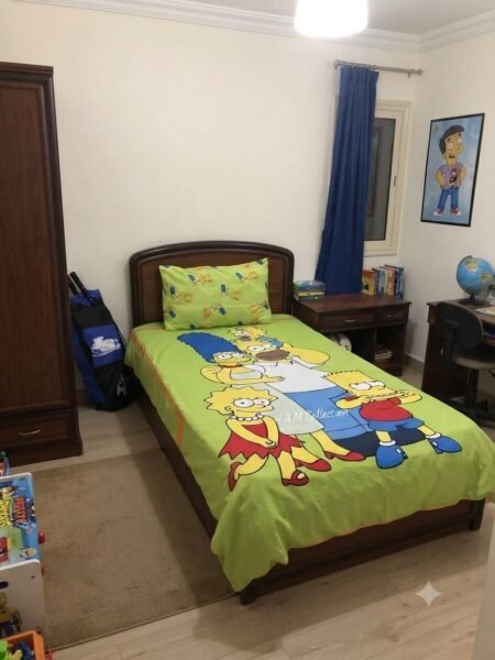 Simpsons Family Character Kids Bed Sheet