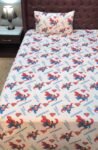 Spider Man Character Kids Bed Sheet