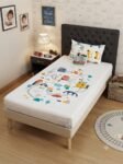 Train Kids Bed Sheet