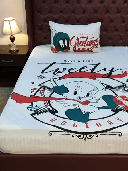 Tweety Character Kids Bed Sheet