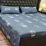 Cotton Printed Bed Sheet GN Design