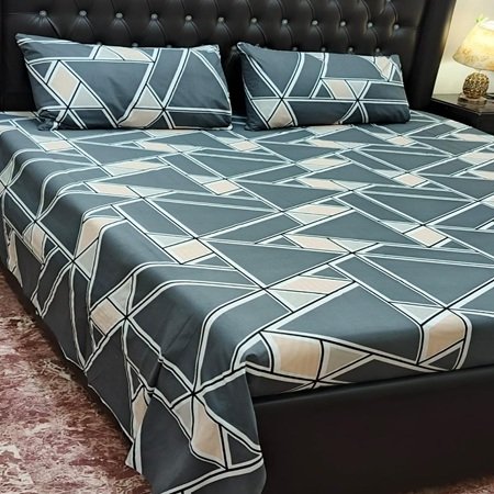 Cotton Printed Bed Sheet GN Design