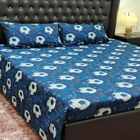 Cotton Printed Bed Sheet GN Design