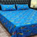 Cotton Printed Bed Sheet GN Design