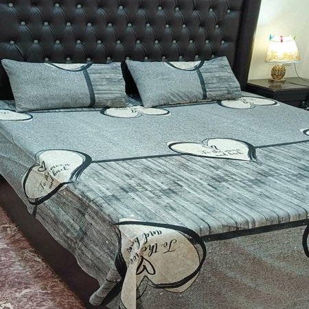 Cotton Printed Bed Sheet GN Design