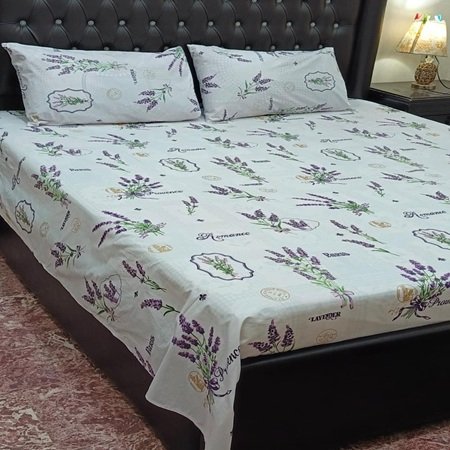 Cotton Printed Bed Sheet GN Design
