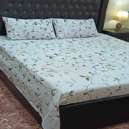 Cotton Printed Bed Sheet GN Design