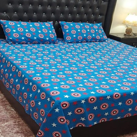 Cotton Printed Bed Sheet GN Design