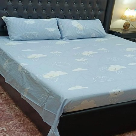 Cotton Printed Bed Sheet GN Design
