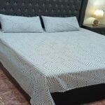 Cotton Printed Bed Sheet GN Design
