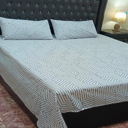 Cotton Printed Bed Sheet GN Design