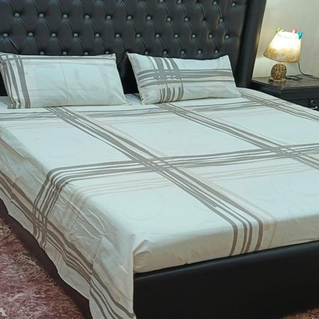 Cotton Printed Bed Sheet GN Design