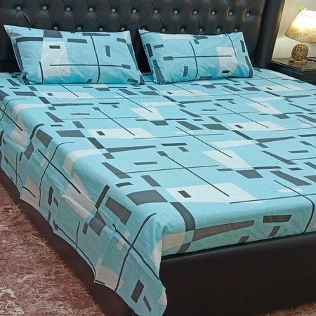 Cotton Printed Bed Sheet GN Design