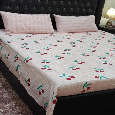 Cotton Printed Bed Sheet GN Design