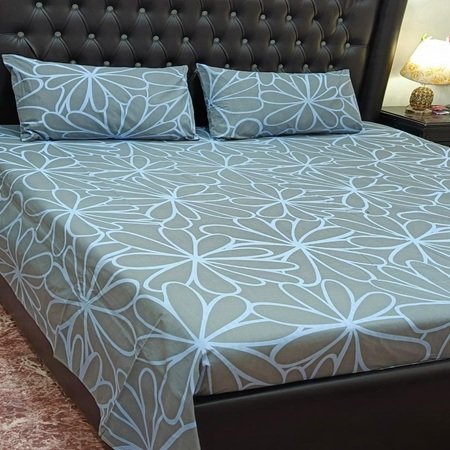 Cotton Printed Bed Sheet GN Design