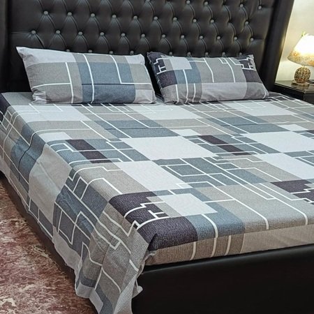 Cotton Printed Bed Sheet GN Design