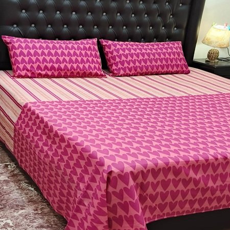 Cotton Printed Bed Sheet GN Design