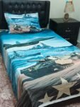 Kids Bed Sheet GN Design