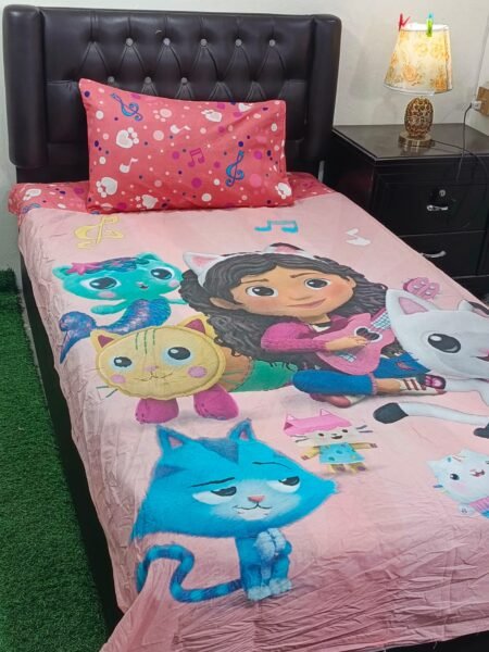 Kids Bed Sheet GN Design