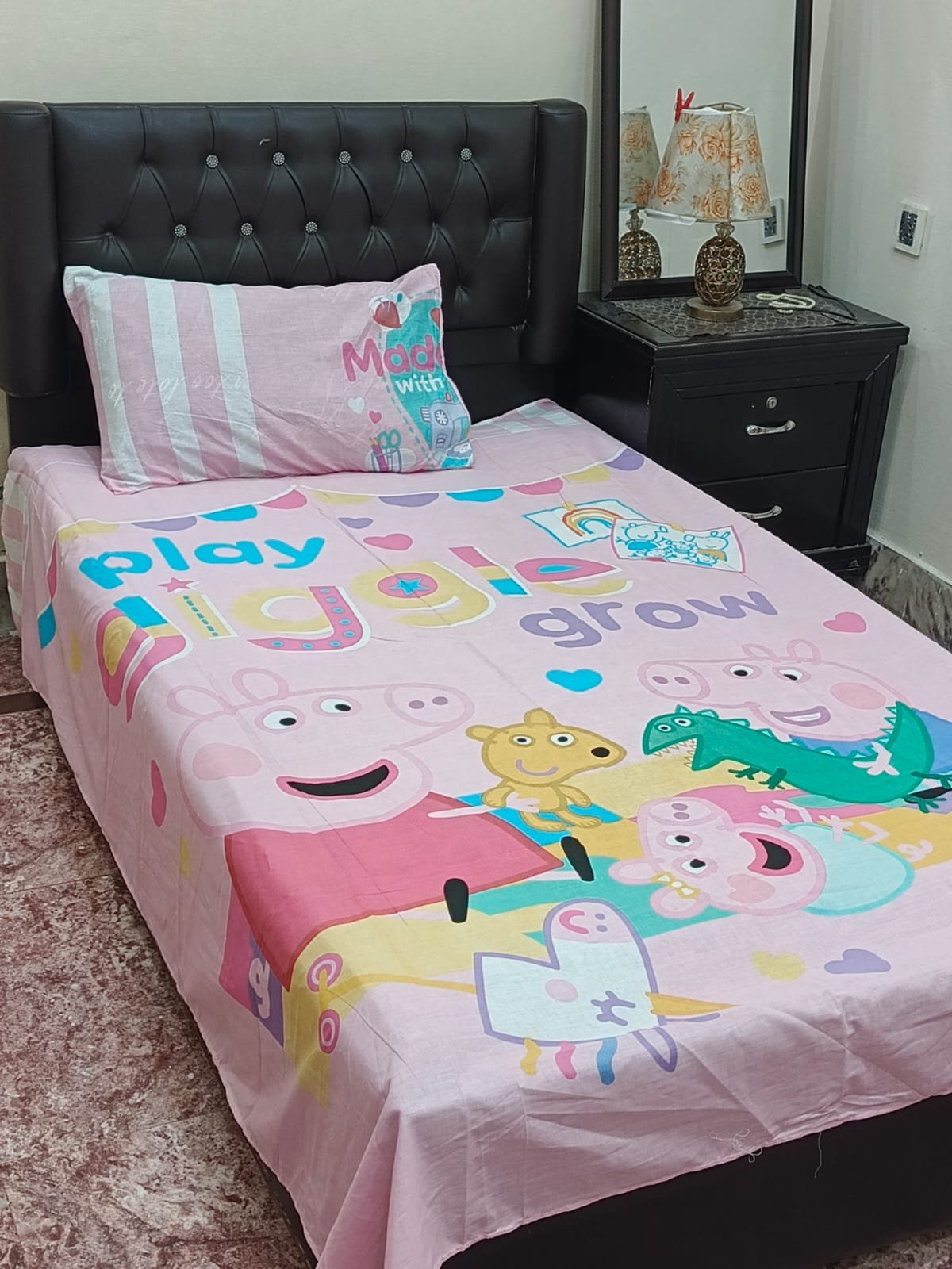 Kids Bed Sheet GN Design Kids Bed Sheet GN Design