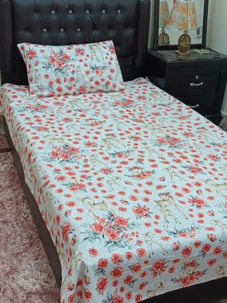 Kids Bed Sheet GN Design