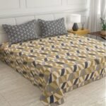 Beautiful Printed Bed Sheet With 2 Pillow Covers
