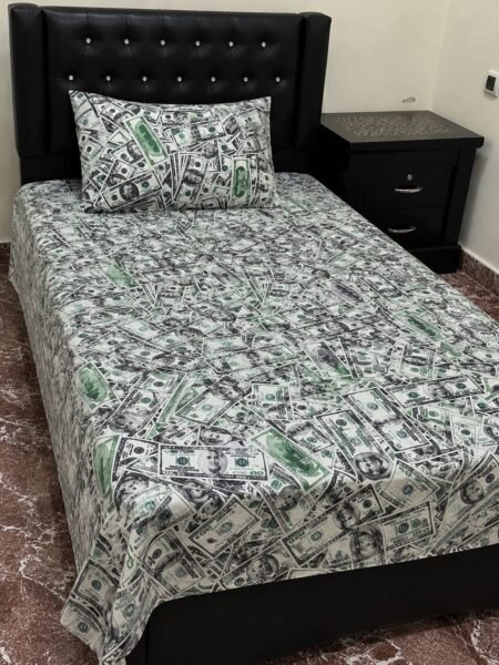 Kids Bed Sheet GN Design