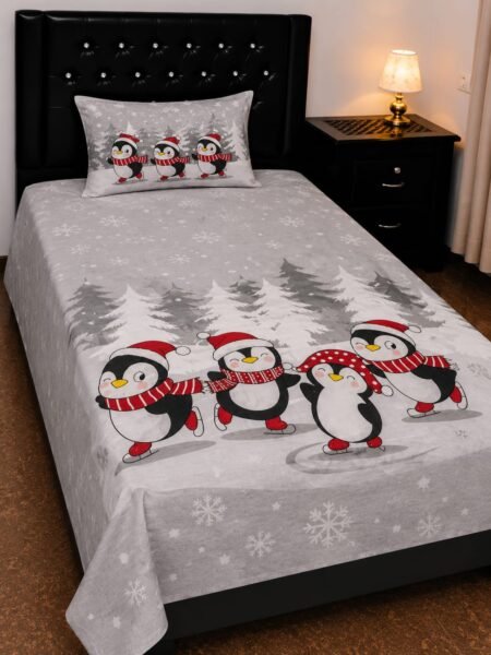 Kids Bed Sheet GN Design