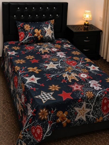 Kids Bed Sheet GN Design