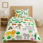 Jungle Safari Heritage Print Bed Sheet Set