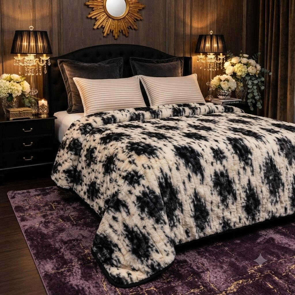 Premium Luxury Plush Blanket – Arctic Ink Premium Luxury Plush Blanket – Arctic Ink